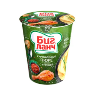 Картофельное пюре быстрого приготовления Биг Ланч с соусом с курицей, 50г