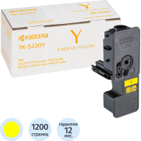 Картридж лазерный Kyocera TK-5220 желтый