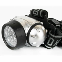 Фонарь Ultraflash LED5353 3хААА (не в комплекте), 4 режима, 19хLED, налобный