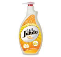 Гель для мытья посуды Jundo сочный лимон с дозатором, 1л