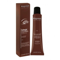 Краска для бровей и ресниц Kapous 30мл, черный, с кератином
