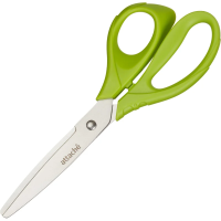Ножницы Attache Lime 20см, салатовые, эргономичные ручки