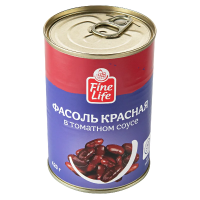 Fine Life Фасоль красная в томатном соусе, 420г
