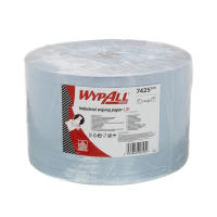 Протирочные салфетки Kimberly-Clark WypAll L40 для сильных загрязнений, 750 листов, 23.5x38 см, синие, 7425