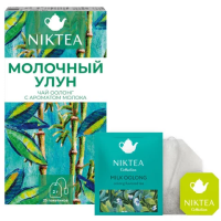 Чай Niktea Milk Oolong, зеленый, 25 пакетиков