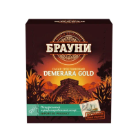 Сахар Мистраль Брауни Light Demerara кусковой, коричневый нерафинированный, 500г