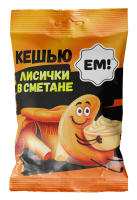 Кешью Ем жареный со вкусом лисичек в сметане, 180г