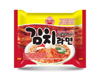 Лапша быстрого приготовления Оттоги Kimchi ramen со вкусом кимчи, 120г