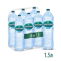 Вода детская Черноголовка питьевая негазированная, 1.5л x 6 шт