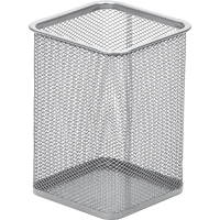 Стакан для ручек Attache 101х138мм, серебристая