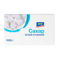 aro Сахар белый кусковой, 1кг