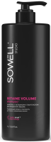 Шампунь для волос SoWell Studio Betaine Volume для придания объема , 1л
