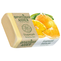 Мыло туалетное 90 г, ФРУКТОВАЯ АЛЛЕЯ 'Апельсин', 521-2
