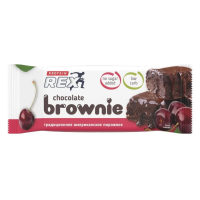 Пирожное протеиновое ProteinRex Брауни-вишня без сахара, 50г