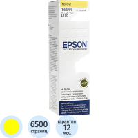Картридж струйный Epson C13 T66444A, желтый