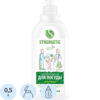 Средство для мытья посуды Synergetic 500мл, алоэ вера