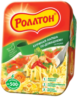 Лапша Роллтон быстрого приготовления куриная острая, 90г