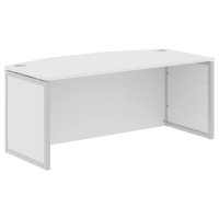 Стол руководителя XQPET 189H Белый/Алюминий 1800х914х750 XTEN-QP