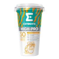 Напиток кисломолочный Exponenta High-pro Соленая карамель с высоким содержанием белка, 250г
