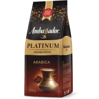 Кофе молотый Ambassador Platinum арабика 100%, 250г