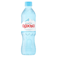 Вода питьевая Легенда Гор Архыз без газа, 500мл, ПЭТ