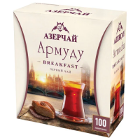 Чай Азерчай Армуду Breakfast, черный, 100 пакетиков