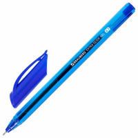 Гелевая ручка Brauberg Extra Glide Gel синяя, 0.5мм, одноразовая, синий корпус