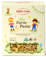 Макароны детские Dalla Costa Ферма без добавления яиц, 250г