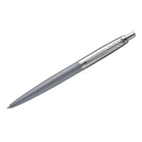 Шариковые ручки класса Люкс Parker Jotter XL синяя, 1мм, корпус серый матовый лак, сталь