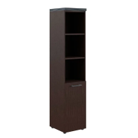 Шкаф-колонка высокий Skyland Torr THC 42.5, венге магия, 430х452х1968мм, с малой дверью, правый, с топом