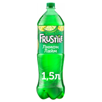 Напиток Frustyle газированный лимон-лайм, 1.5л