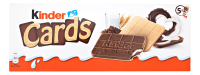 Вафли Kinder Cards, 128г
