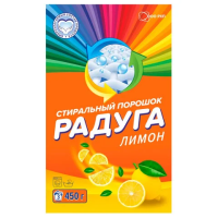 Стиральный порошок для всех типов стирки 450 г, РАДУГА ПЛЮС 'Лимон'