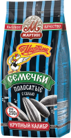 Семечки От Мартина полосатые с солью, 250г