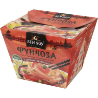 Вермишель Sen Soy Фунчоза под китайским устричным соусом с грибами шиитаке, 125г