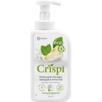 Средство для мытья посуды Grass Crispi Груша и базилик, 550мл, эко-пенка