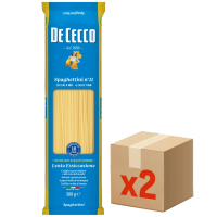 Макаронные изделия De Cecco спагеттини, 500г x 2 шт