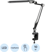 Cветильник светодиодный Camelion KD-830 C02 черный, 10 Вт, LED