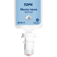 Пенное мыло в картридже Tellus (tork) Мягкое S4, 1л, 520511