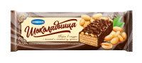 Вафли Коломенское Шоколадница с орехами в шоколаде, 30г