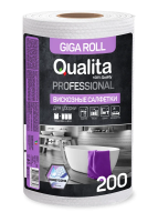 Салфетка рулонная Qualita Giga 200шт, в рулоне