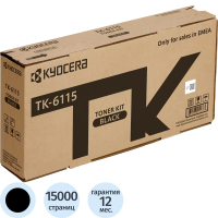 Картридж лазерный Kyocera TK-6115K, черный