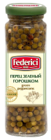 Перец Federici зеленый с горошком, 110г