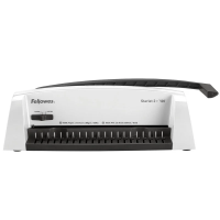 Переплетная машина Fellowes Starlet 2+ на 12 листов, переплет на 120 листов, пластиковая пружина