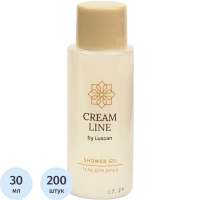 Гель для душа Luscan Cream Line, флакон 30мл,200шт/уп