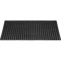 Коврик входной резиновый Luscan Professional 100x150х16мм черный