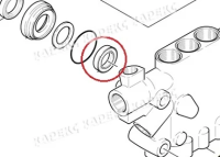 Прокладка высокого давления Karcher, 6.365-330
