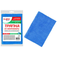 Тряпка для мытья пола из микрофибры 70х80 см 'ULTRASONIC INDIGO COLOUR', синяя, 220 г/м2, LAIMA HOME, 608220