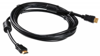 Кабель аудио-видео Buro HDMI (m)/HDMI (m) 3м. феррит.кольца черный (HDMI-19M/19M-3M-MG)