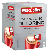Напиток кофейный MacCoffee Cappuccino Di Torino 3в1 растворимый, 25.5г x 10 шт